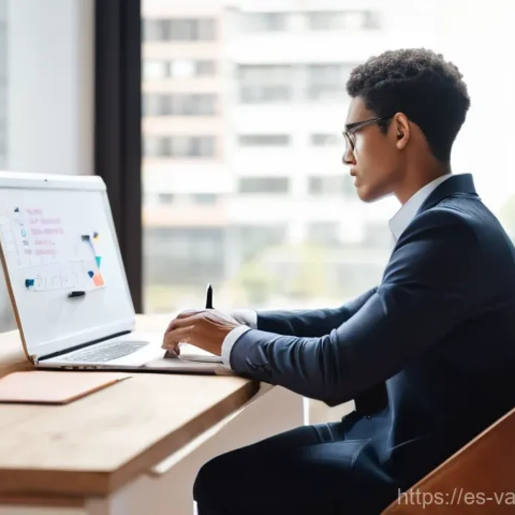 가치 기반 우선순위화의 전략적 연계성 - **Prompt 1: Strategic Clarity and Focused Work**
    A professional, gender-neutral individual, dres...