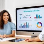 Home 10 가치 기반 우선순위화의 사례 검토 - **Prompt:** A diverse group of 3-4 modern Spanish entrepreneurs, two women and two men in their 30s-...